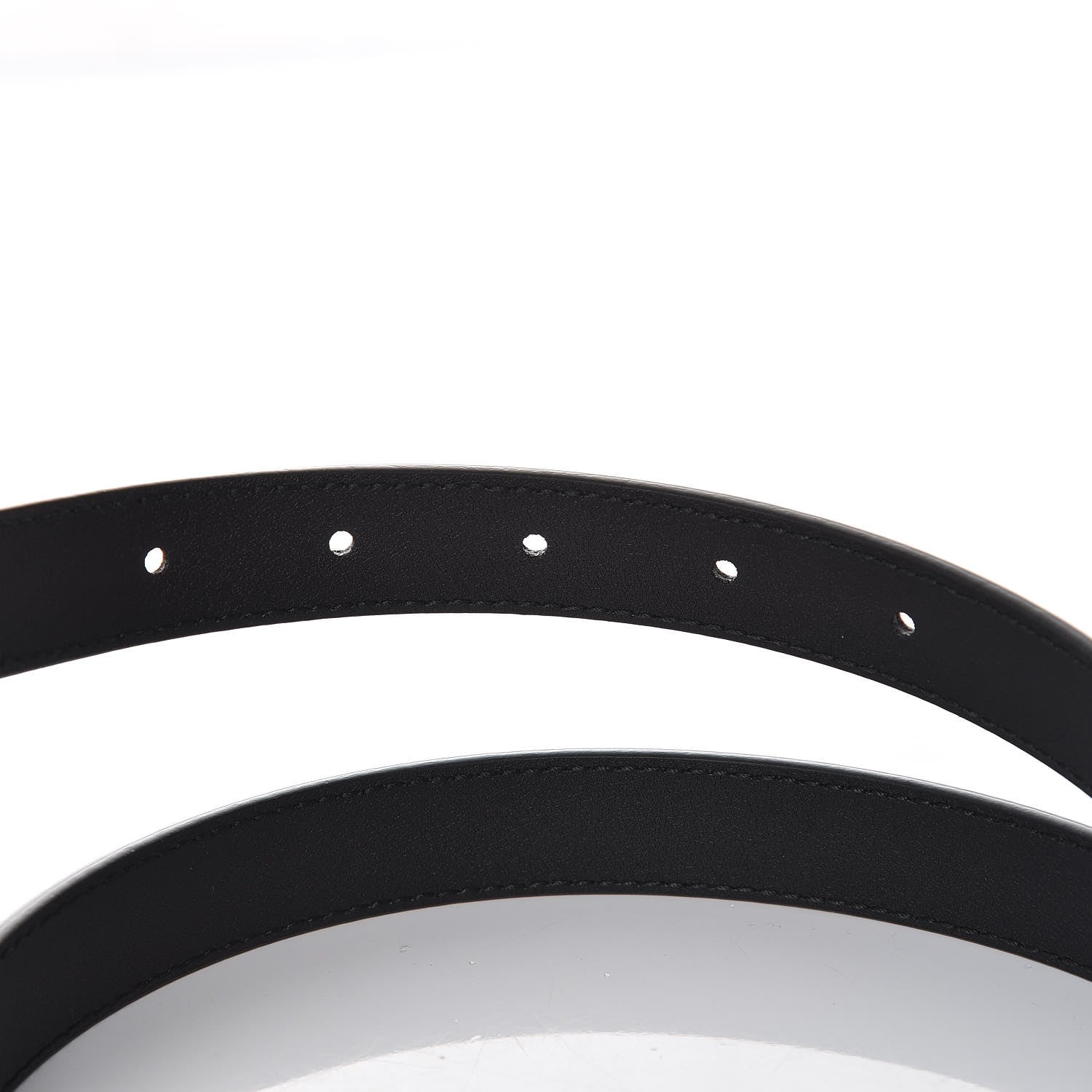 Gucci Calfskin Double G 20mm Belt 100 40 Black 5 of 6