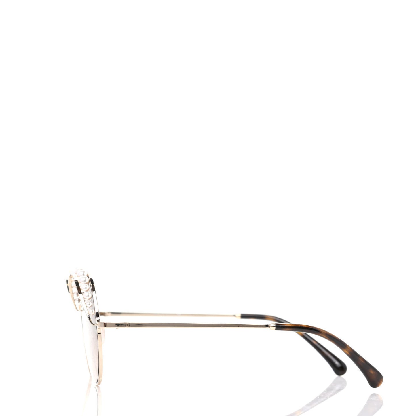 Pearl Round Sunglasses 4234-H Light Brown