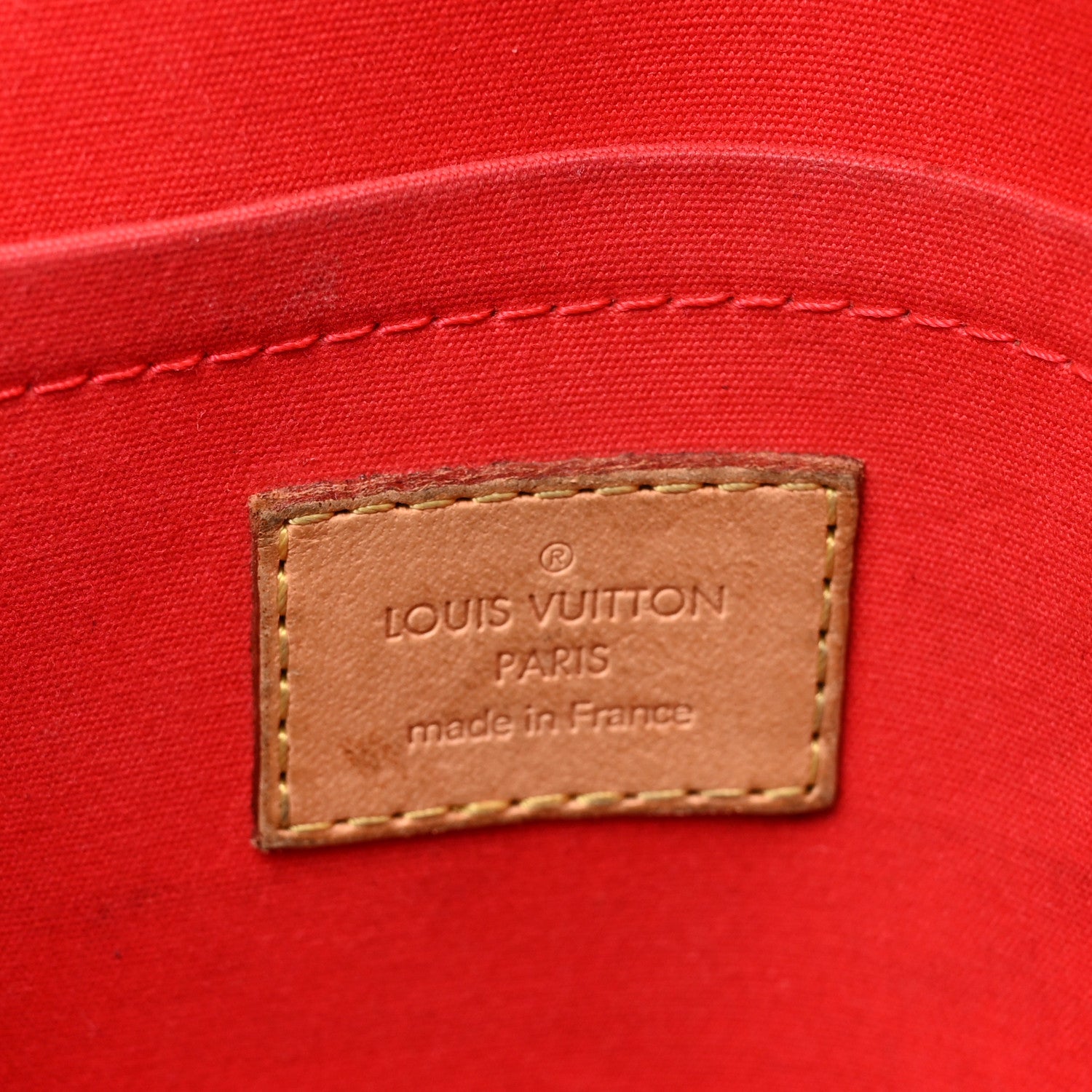 Louis Vuitton Vernis Bellflower PM Rouge Grenadine 6 of 16