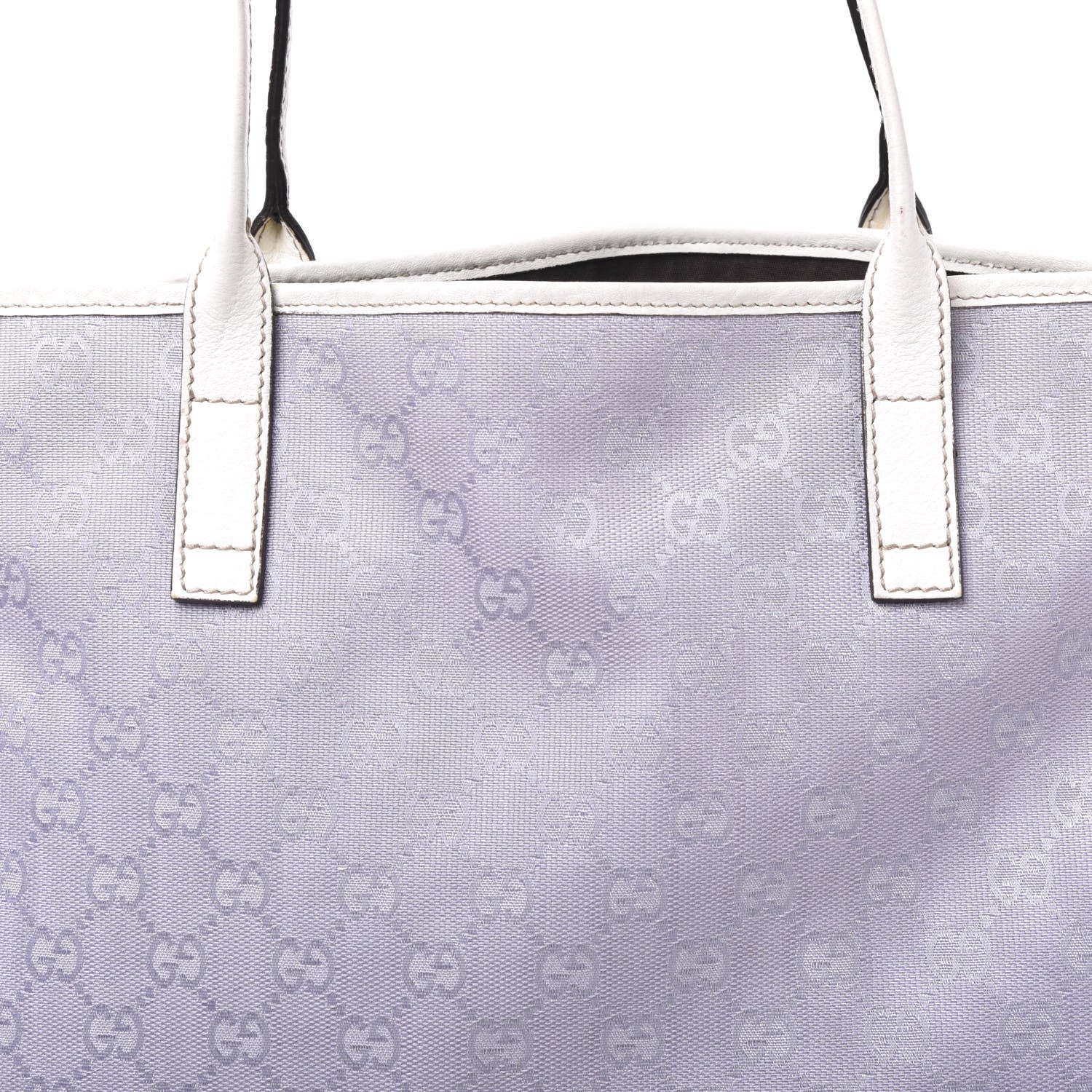 Gucci Monogram Tote Violet White 11 of 14