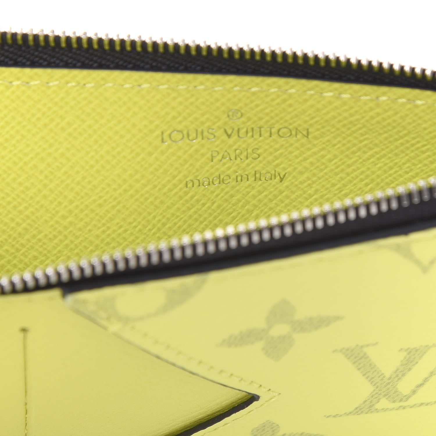 Louis Vuitton Monogram Taiga Coin Card Holder Yellow 8 of 10