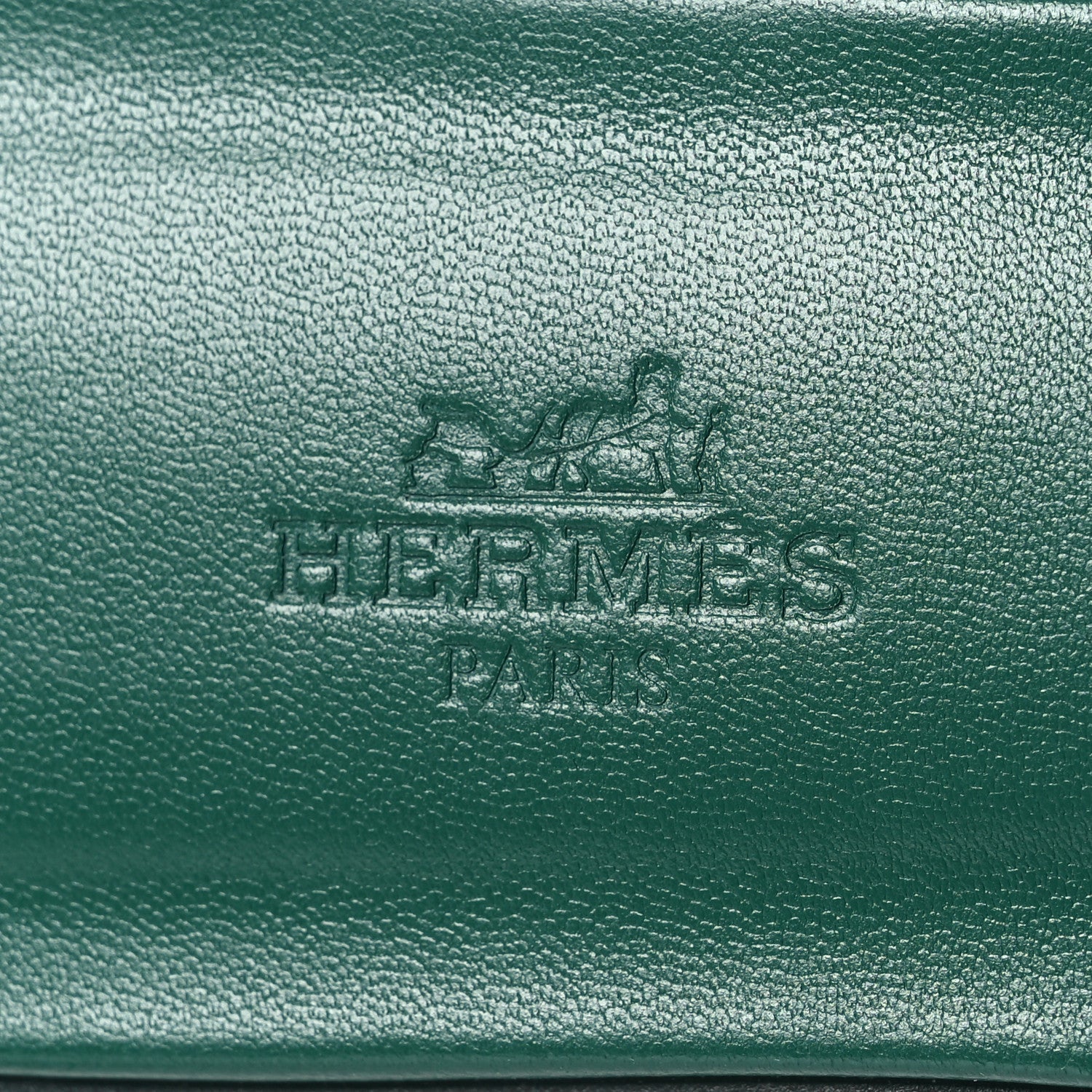 Hermes Epsom Oran Sandals 39.5 Vert Oyat 9 of 11