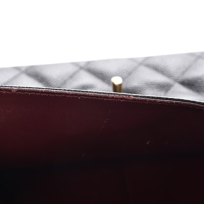 Chanel Caviar Quilted Jumbo Double Flap Black 8 of 9