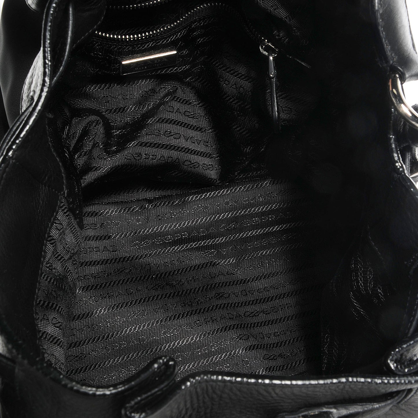Cervo Tessuto Nylon Belted Hobo Nero Black