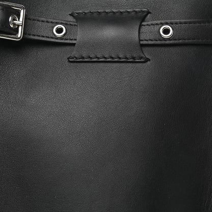 Celine Smooth Calfskin Long Strap Big Bag Bucket Black 15 of 21