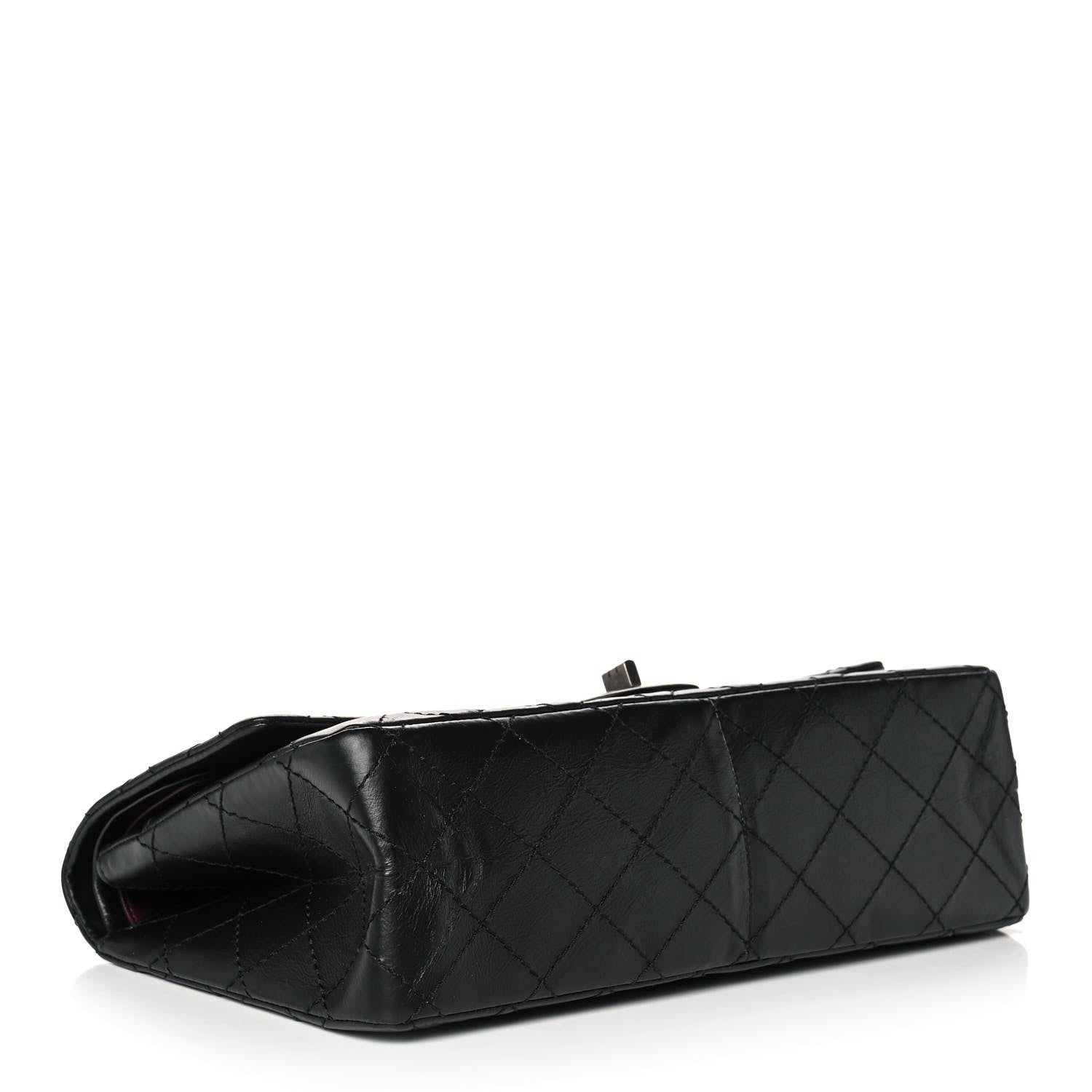 Chanel Aged Calfskin Quilted 2.55 Reissue 226 Flap Black 4 of 11