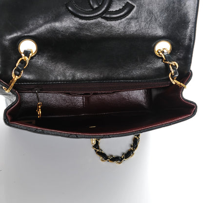 Chanel Lambskin Quilted Small Single Flap Black 5 of 8