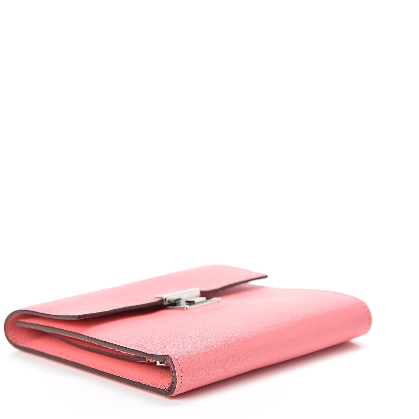 Chevre Mysore Clic 12 Wallet Rose Ete