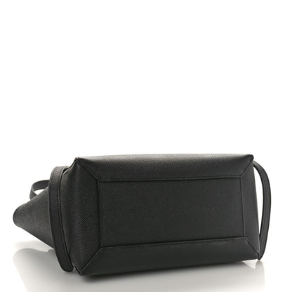Celine Grained Calfskin Micro Belt Bag Black 4 of 7