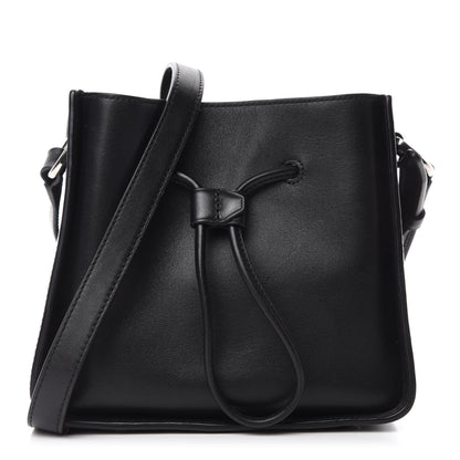 3.1 Phillip Lim Smooth Calfskin Mini Soleil Bucket Bag Black 1 of 12