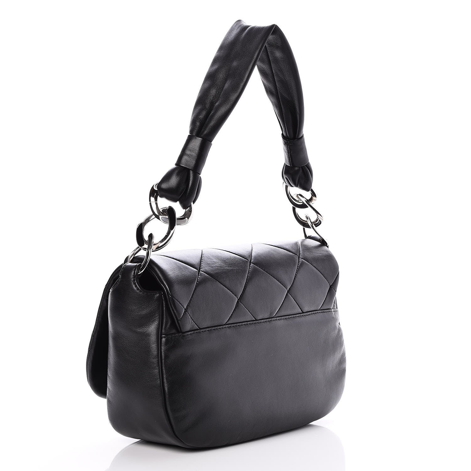 Chanel Lambskin Quilted Flap Bag Black 3 of 8