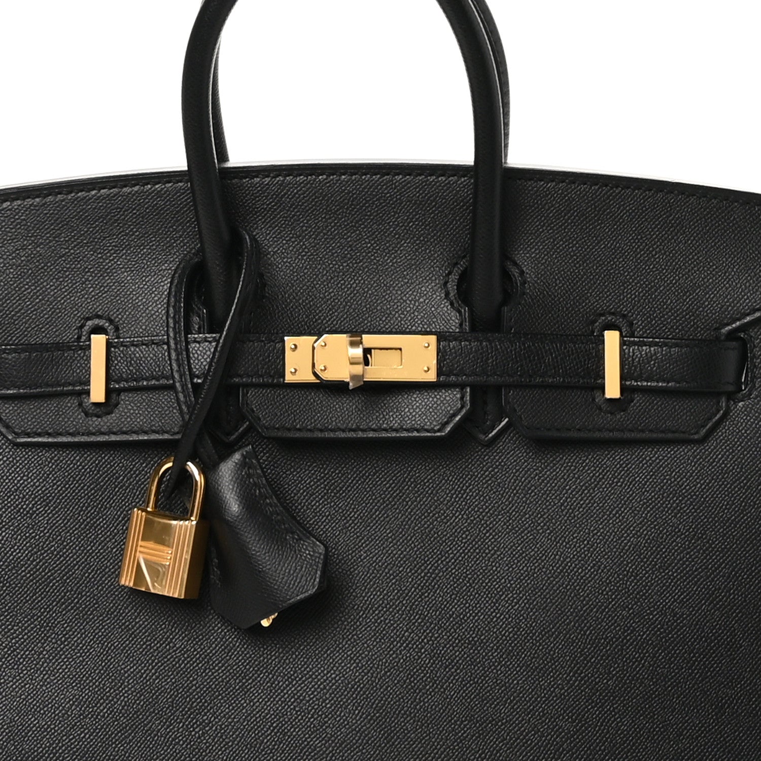 Hermes Madame Calfskin Birkin Sellier 25 Black 8 of 11