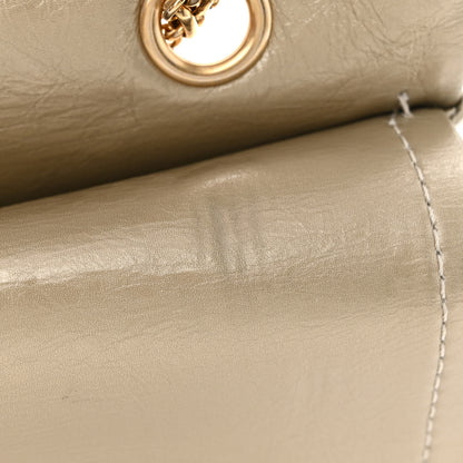 Chanel Metallic Aged Calfskin Quilted 2.55 Reissue 227 Flap Pale Gold 12 of 14