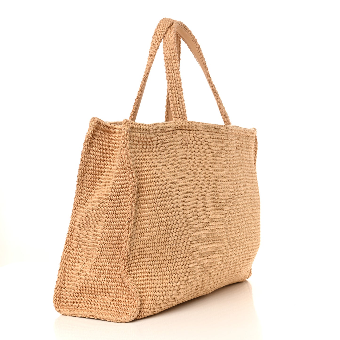 Raffia Large G Shopping Tote Natural Natural