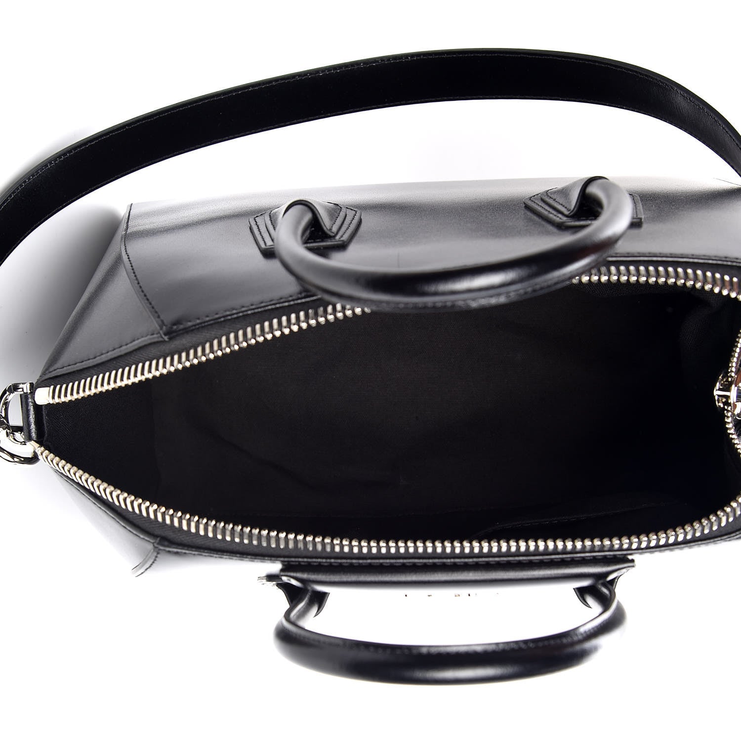 Givenchy Shiny Lord Calfskin Medium Antigona Black 4 of 10