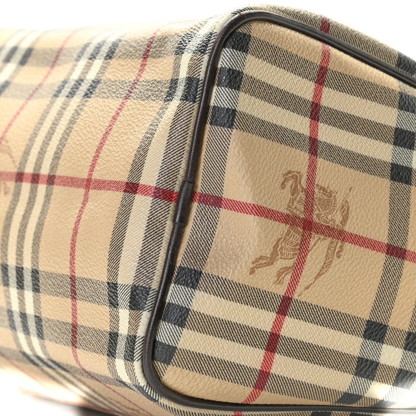 Haymarket Check Small Chester Bowling Bag Chocolate