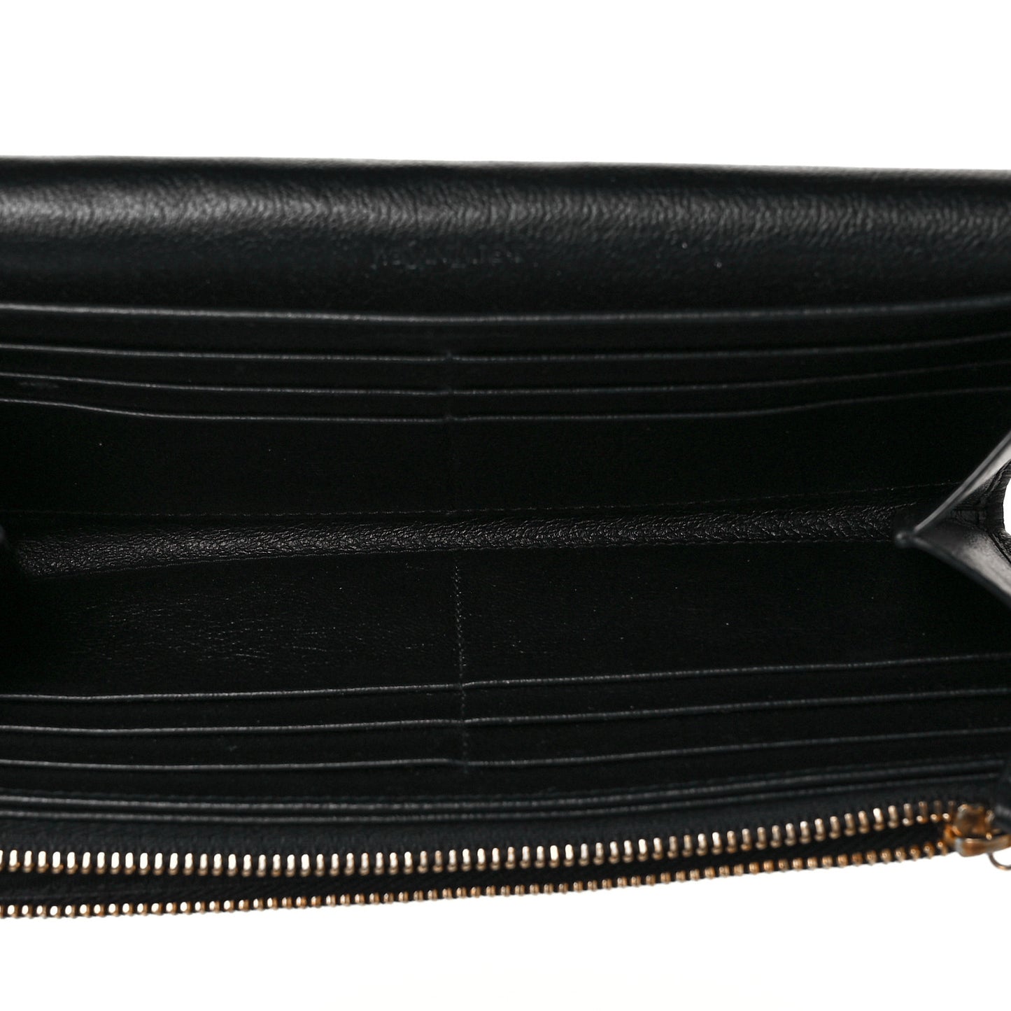 Chevre Belle De Jour Flap Wallet Black