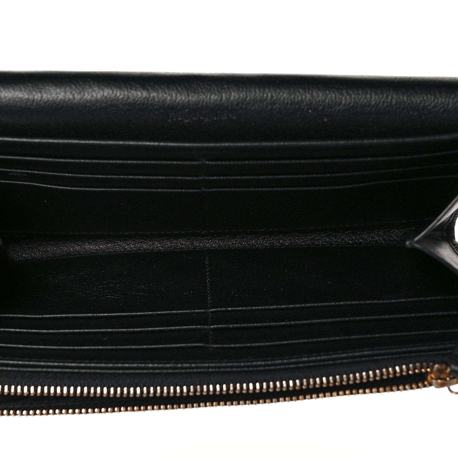 Saint Laurent Chevre Belle De Jour Flap Wallet Black 5 of 9