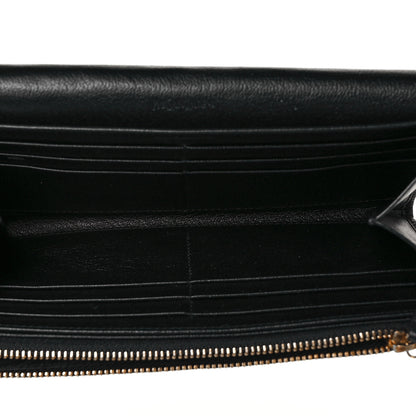 Saint Laurent Chevre Belle De Jour Flap Wallet Black 5 of 9