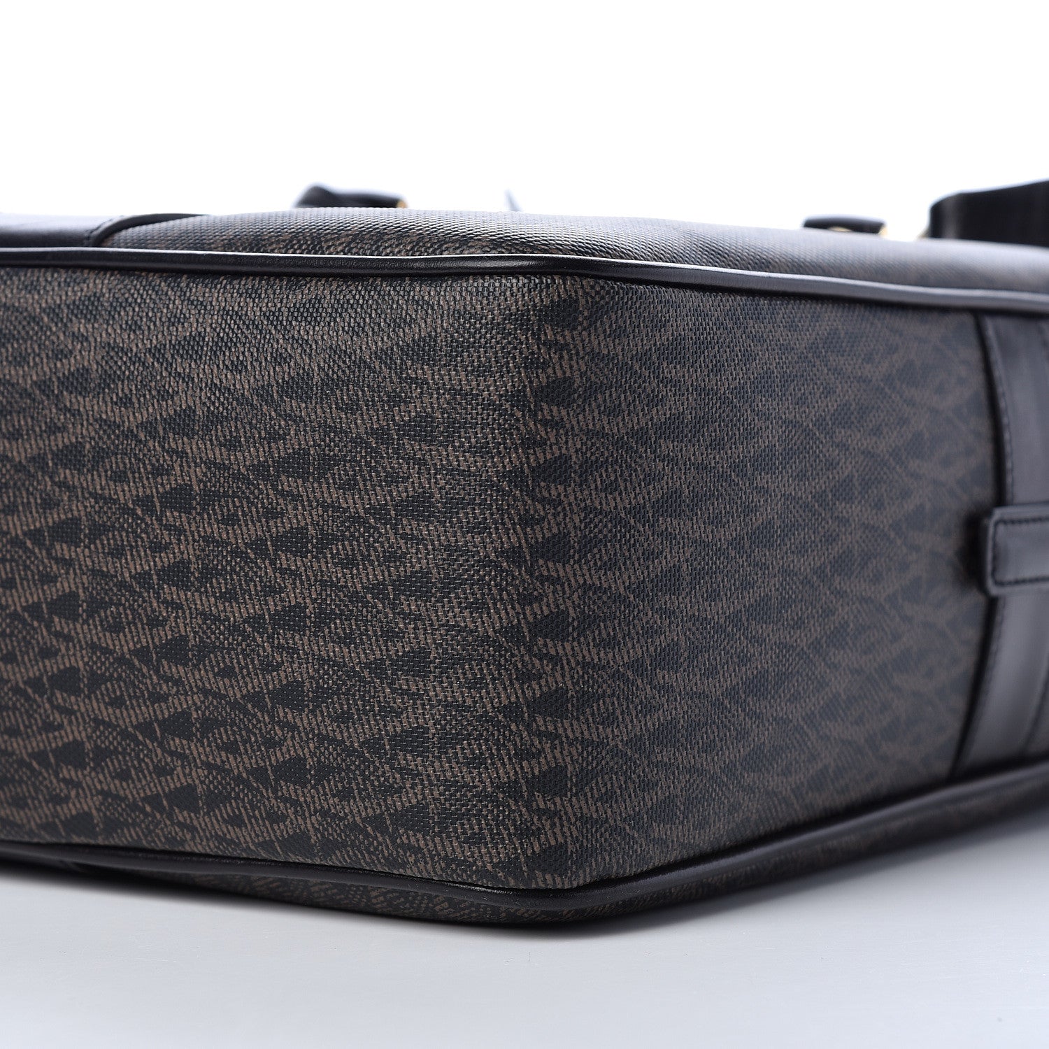 Saint Laurent Toile Classic Monogram Rodeo Briefcase Black 6 of 9