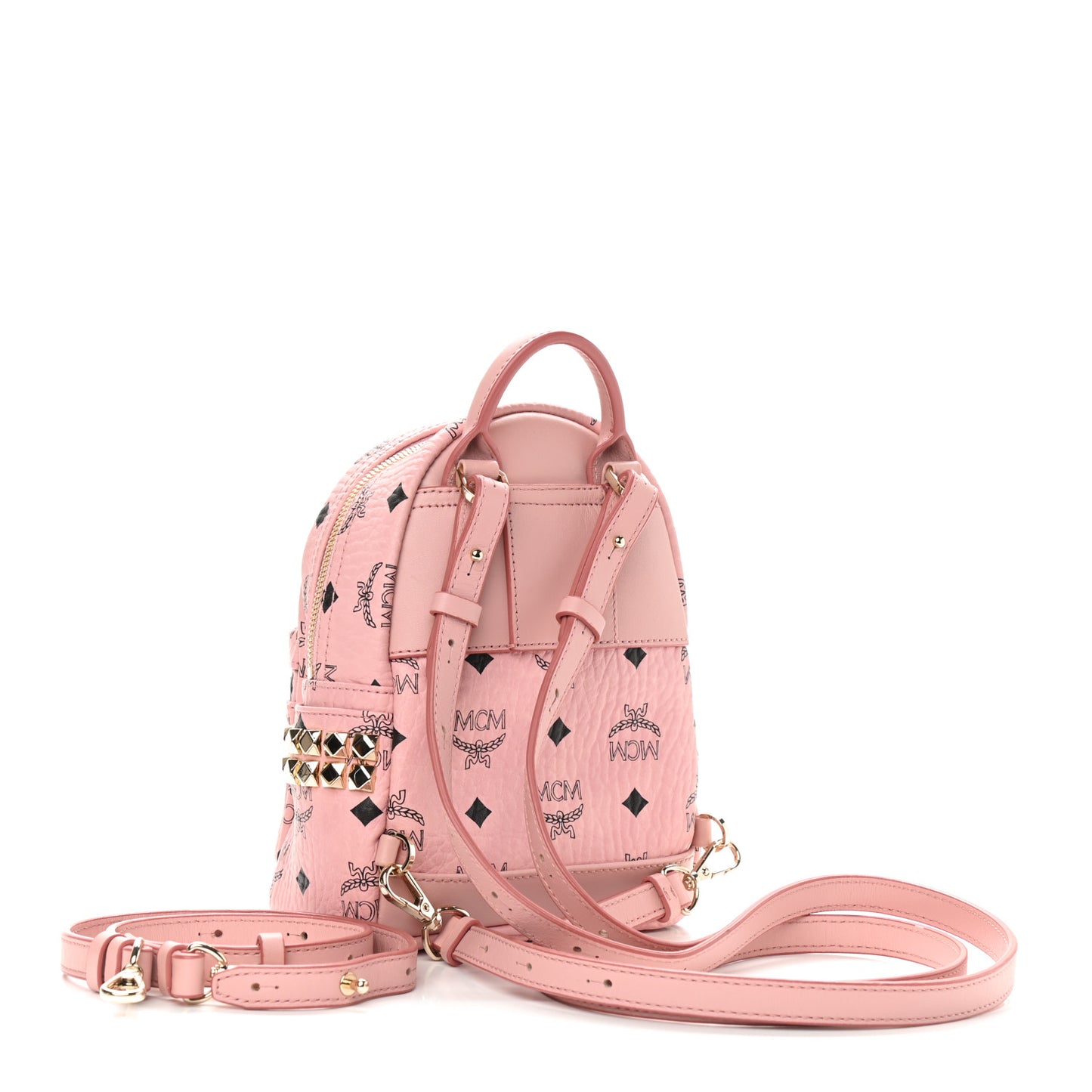 Visetos Side Stud X-Mini Stark Backpack Soft Pink