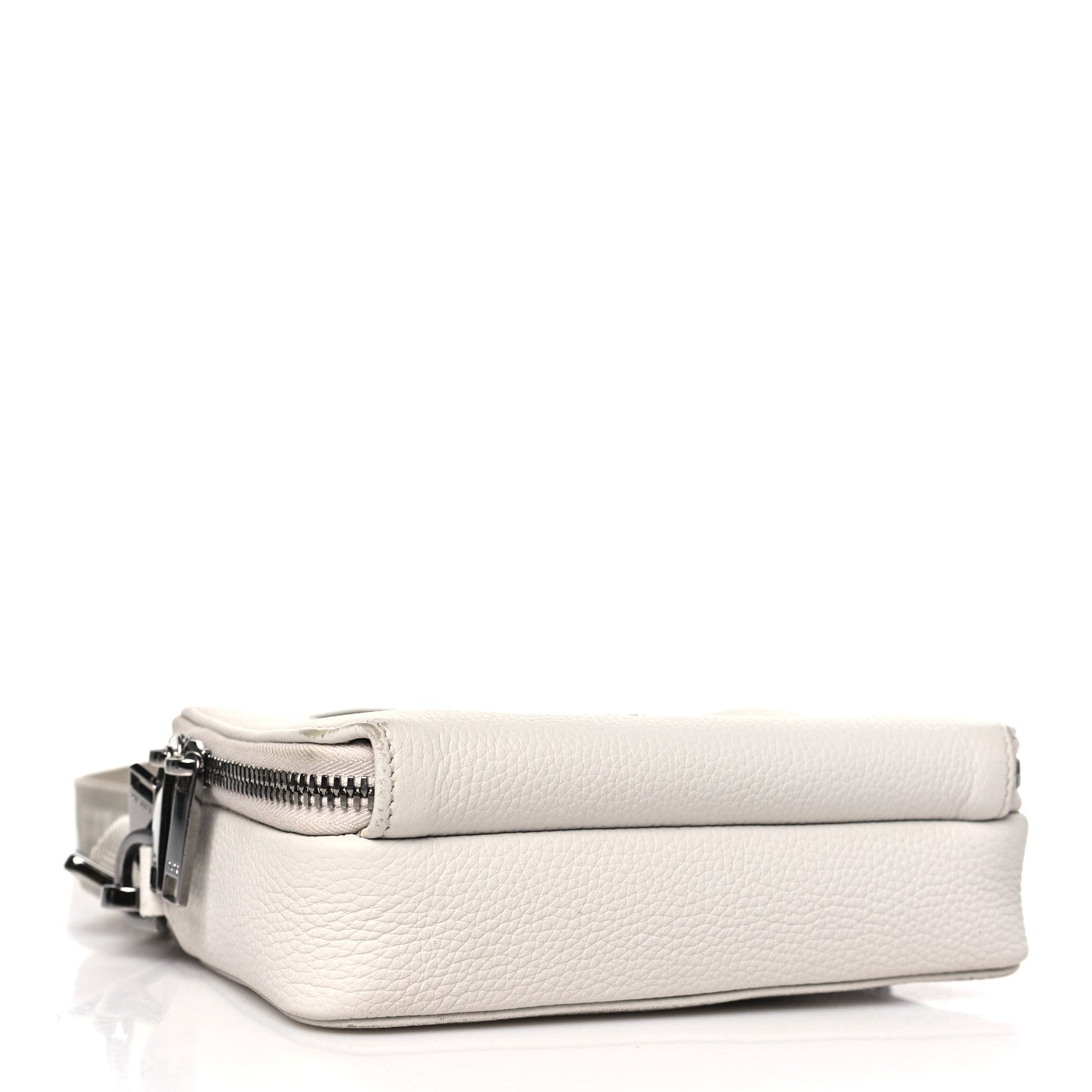 Christian Dior HOMME Grained Calfskin Playful Messenger Bag White 4 of 15