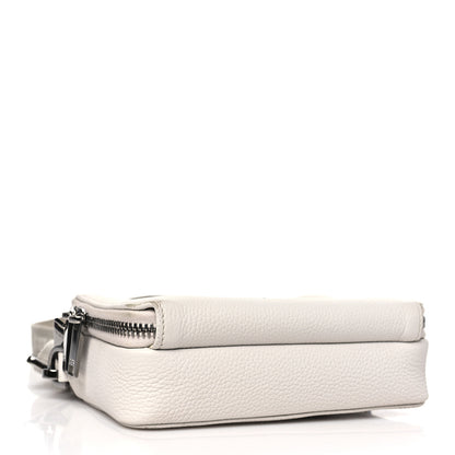 Christian Dior HOMME Grained Calfskin Playful Messenger Bag White 4 of 15