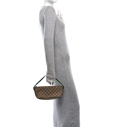 Gucci Monogram Boat Pochette Green 2 of 10