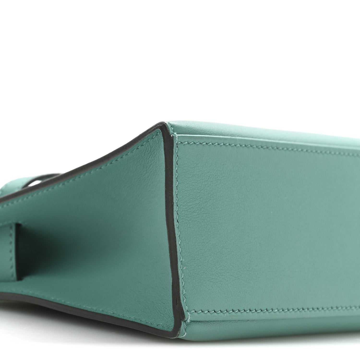 Hermes Swift Kelly Pochette Clutch Vert Verone 9 of 11