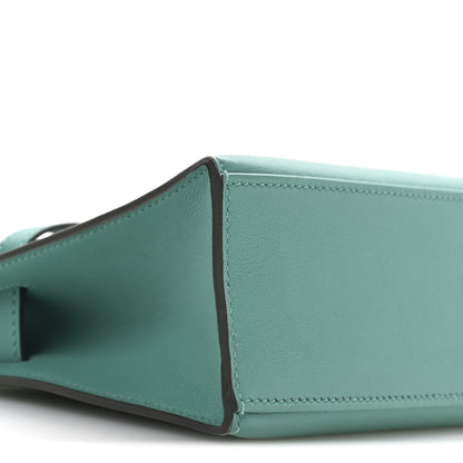 Hermes Swift Kelly Pochette Clutch Vert Verone 9 of 11