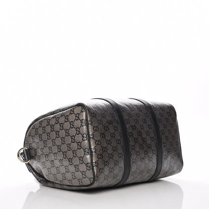 Gucci Crystal Monogram Medium Joy Boston Black 4 of 11