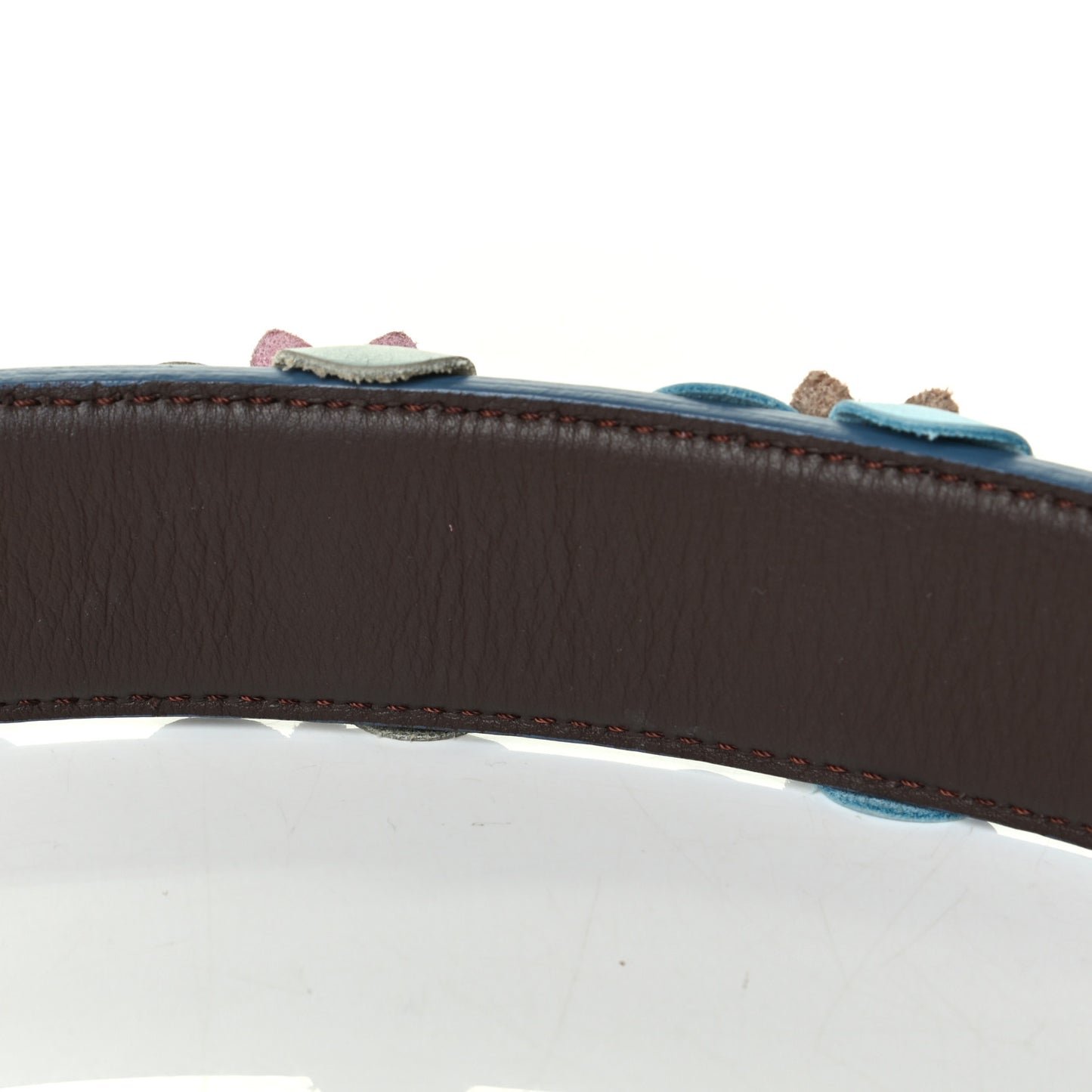 Vitello Dolce Flowerland Studded Strap You Camelia Moresco Multicolor