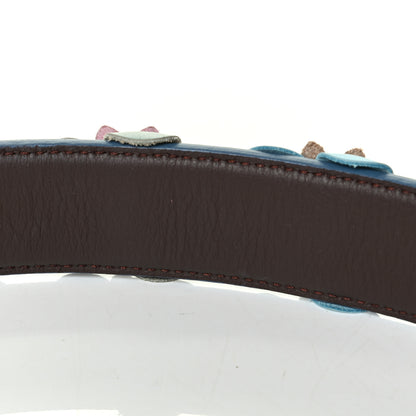 Fendi Vitello Dolce Flowerland Studded Strap You Camelia Moresco Multicolor 4 of 6
