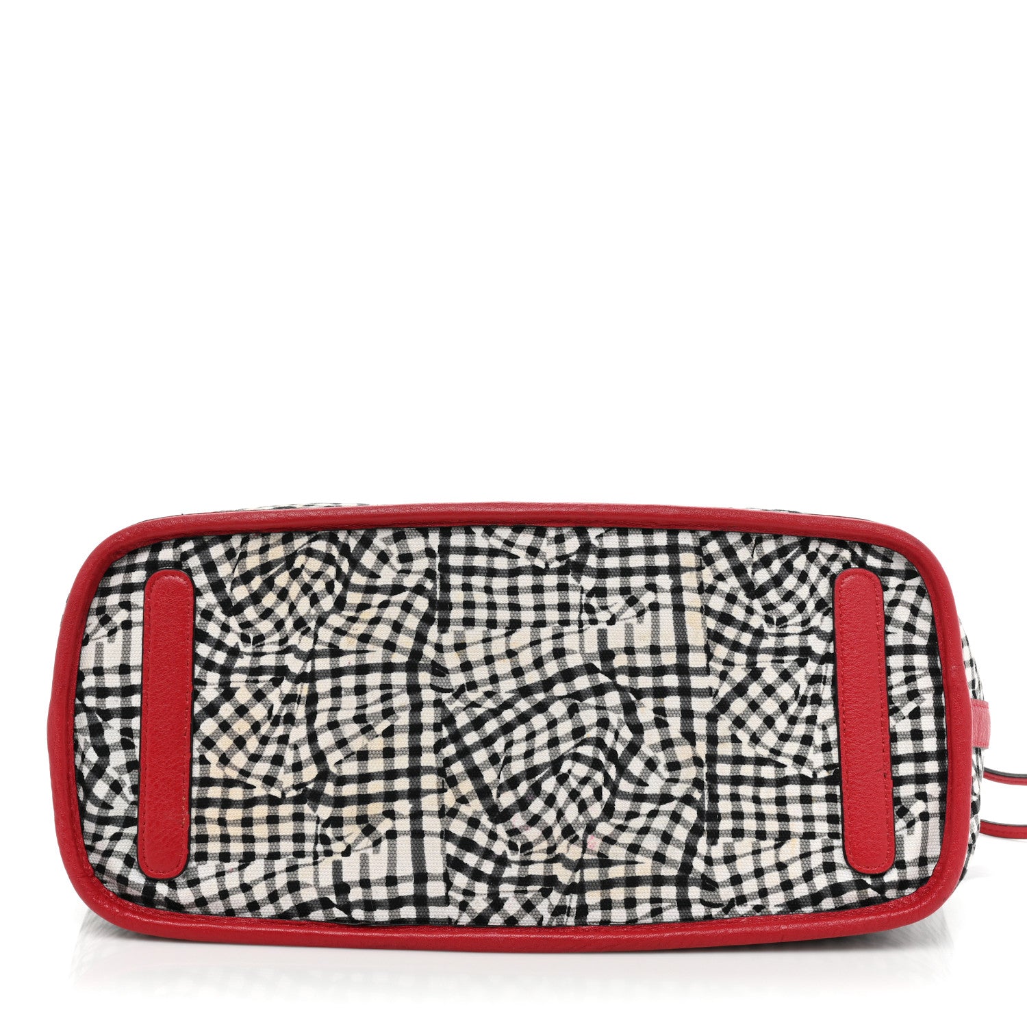 MCM Visetos Medium Liz Reversible Shopper Tote Ruby Red 16 of 31