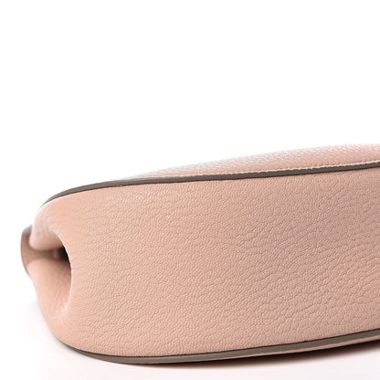 Chloe Grained Lambskin Drew Shoulder Bag Cement Pink 6 of 9