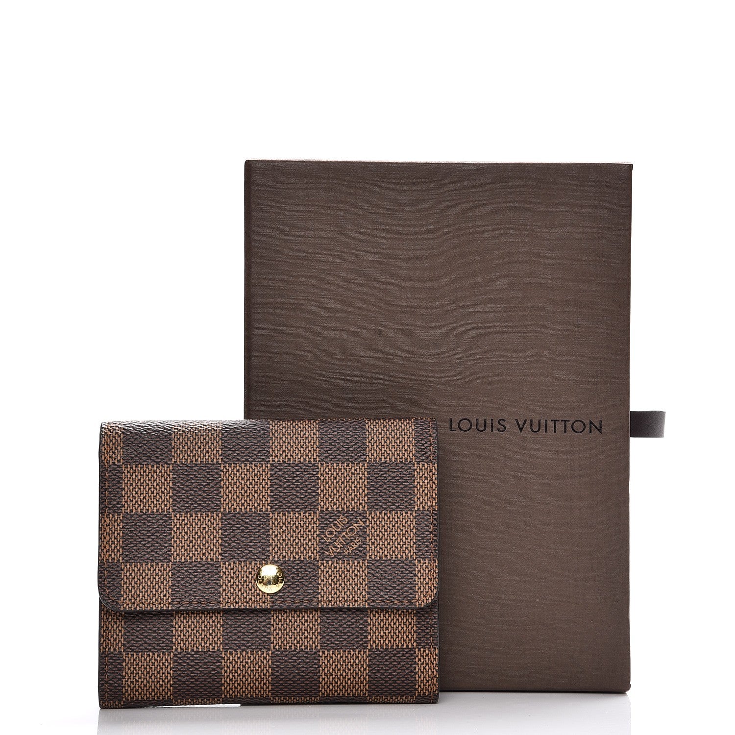 Louis Vuitton Damier Ebene Anais Wallet 8 of 9