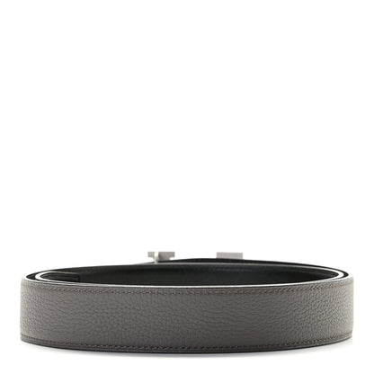 Hermes Box Togo 32mm H Belt 85 Black Etain 2 of 3