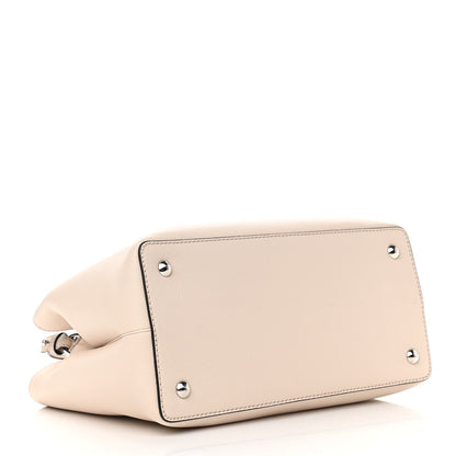 Fendi Vitello Dolce Century Petite 2Jours Tote Camelia Ghiaccio 6 of 18