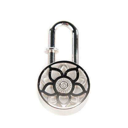 Hermes Palladium Lotus Cadena Lock 1 of 4