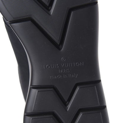 Louis Vuitton Calfskin Damier Fastlane Low Sneakers 10 Black 6 of 8