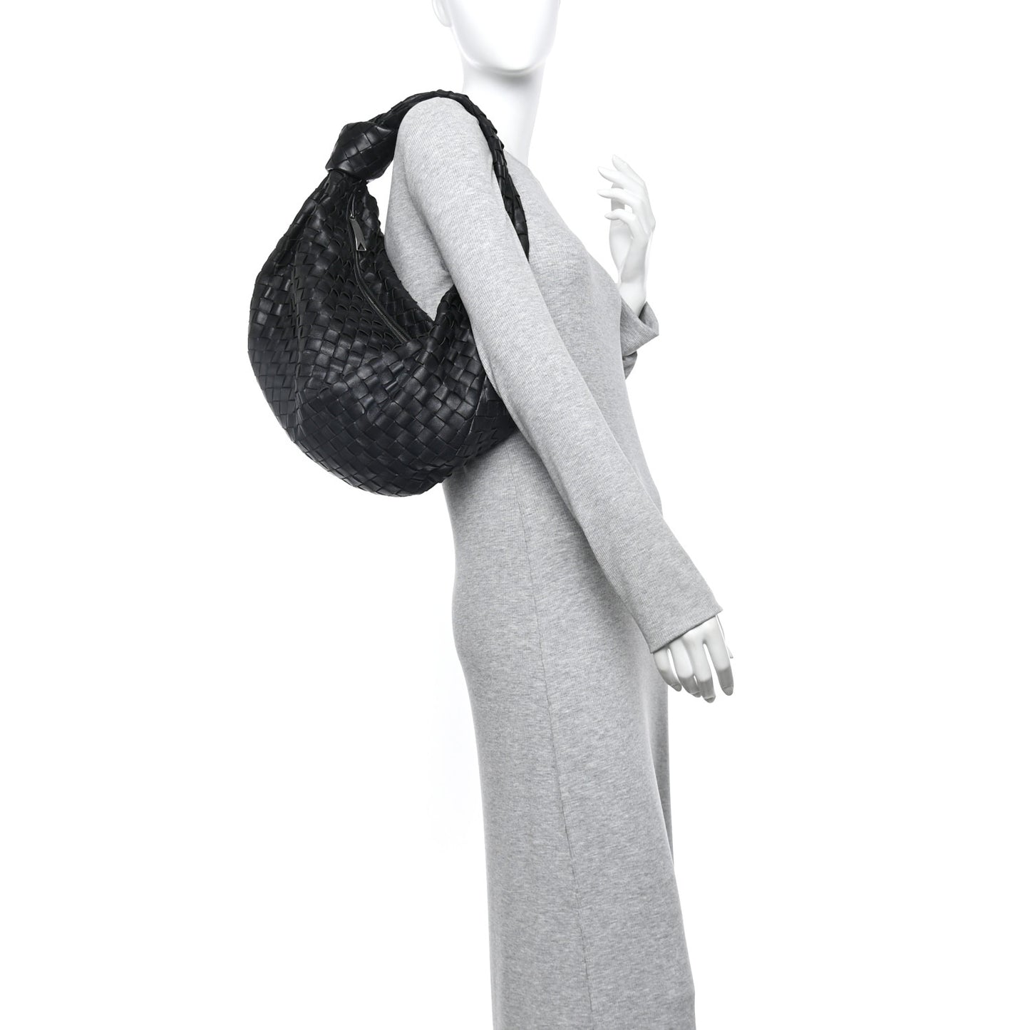 Nappa Intrecciato Small Jodie Black