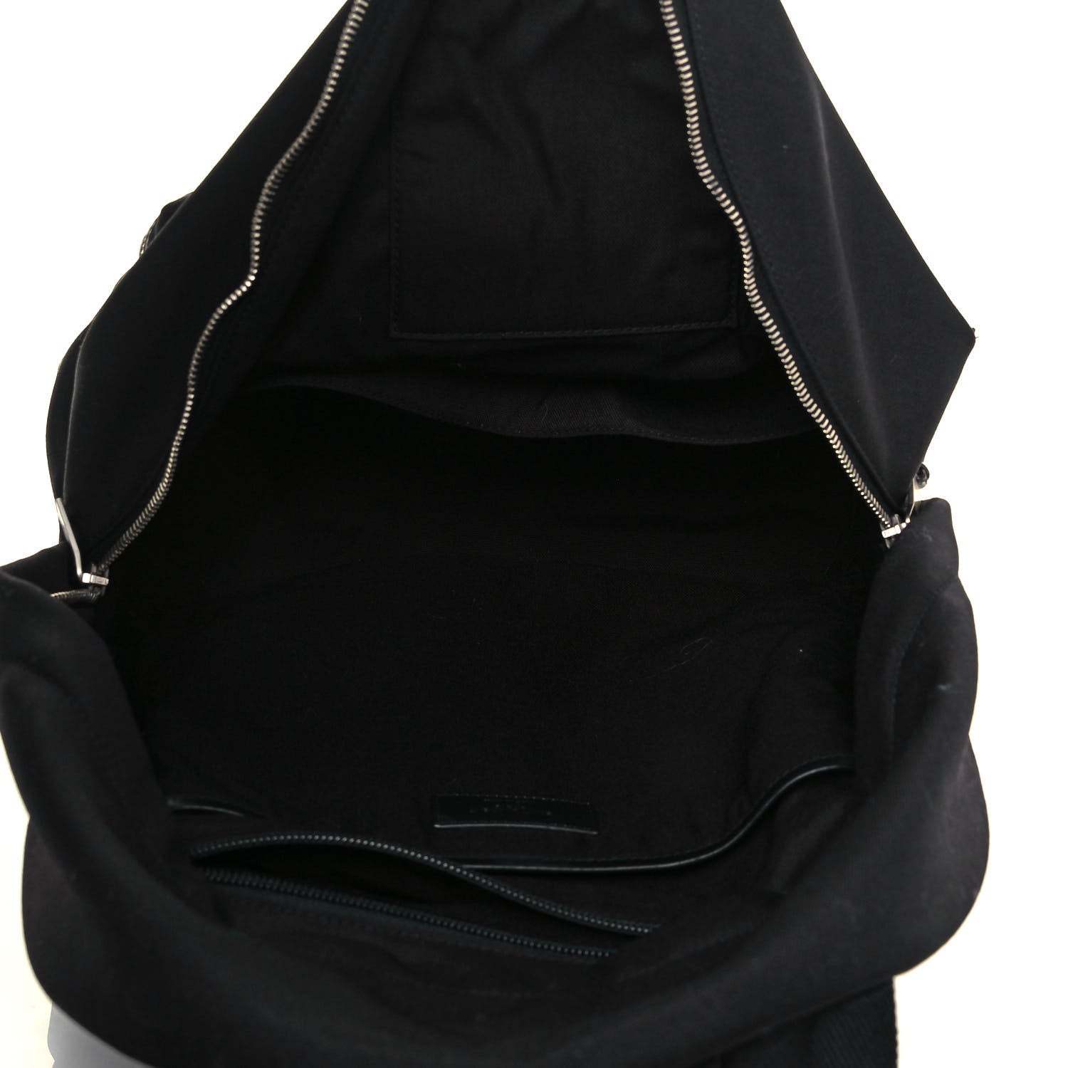 Saint Laurent Canvas City Backpack Black 5 of 14