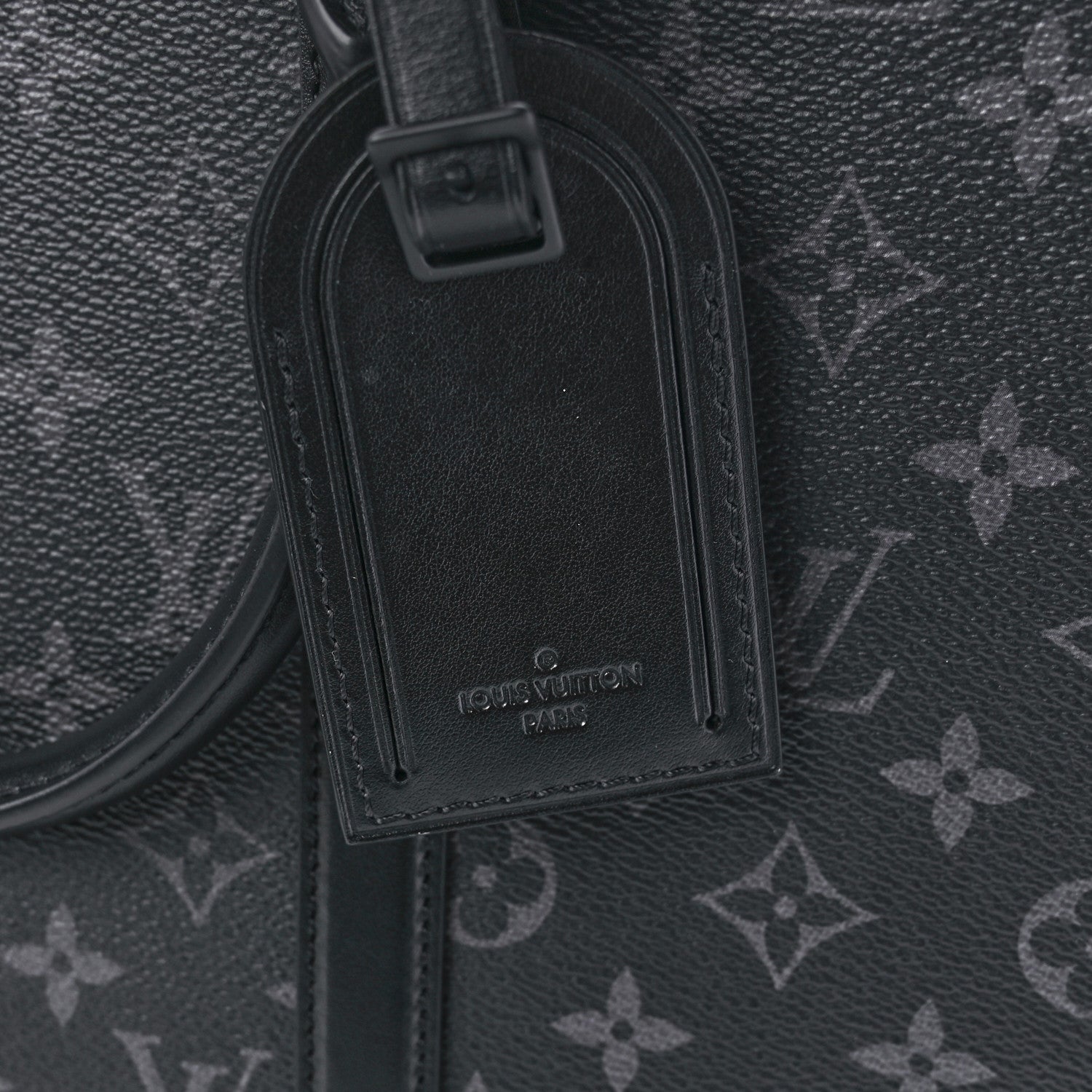 Louis Vuitton Monogram Eclipse Sac Plat Horizontal Zipper 7 of 11