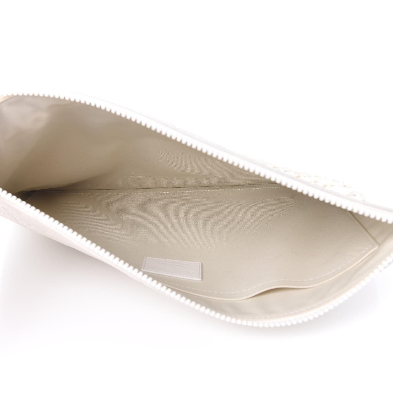 Louis Vuitton Taurillon Monogram Solar Ray A4 Pouch White 5 of 9