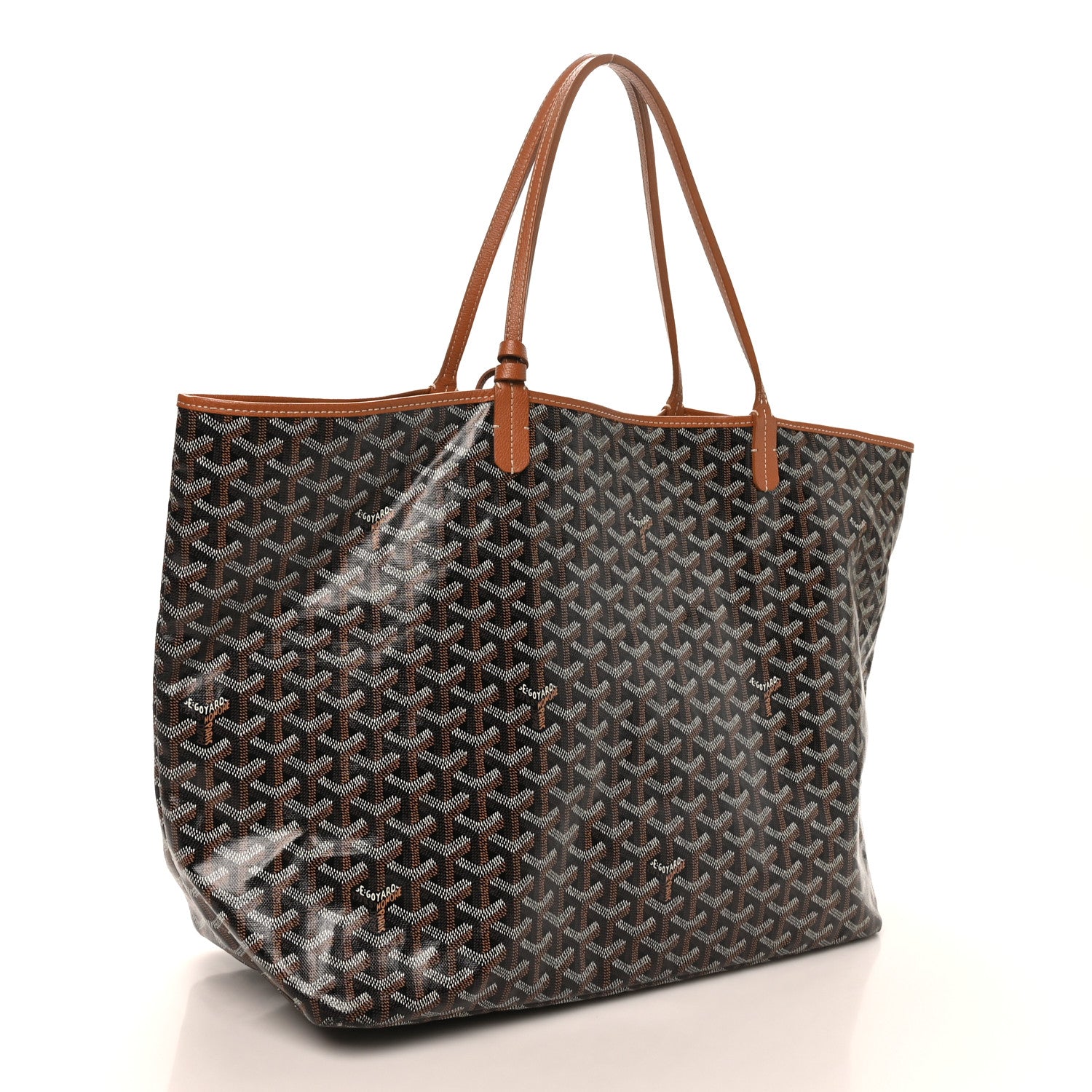 Goyard Goyardine Saint Louis GM Black Gold 4 of 12