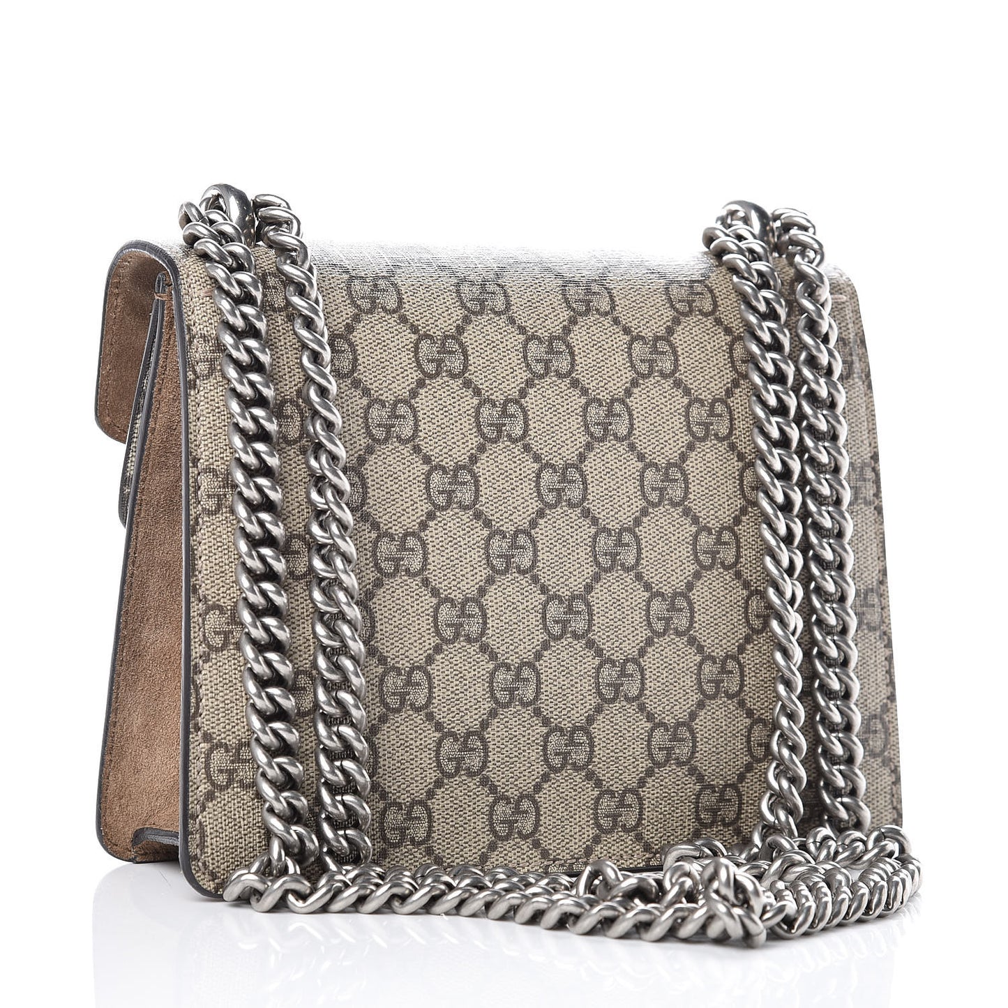 GG Supreme Monogram Mini Dionysus Shoulder Bag Taupe