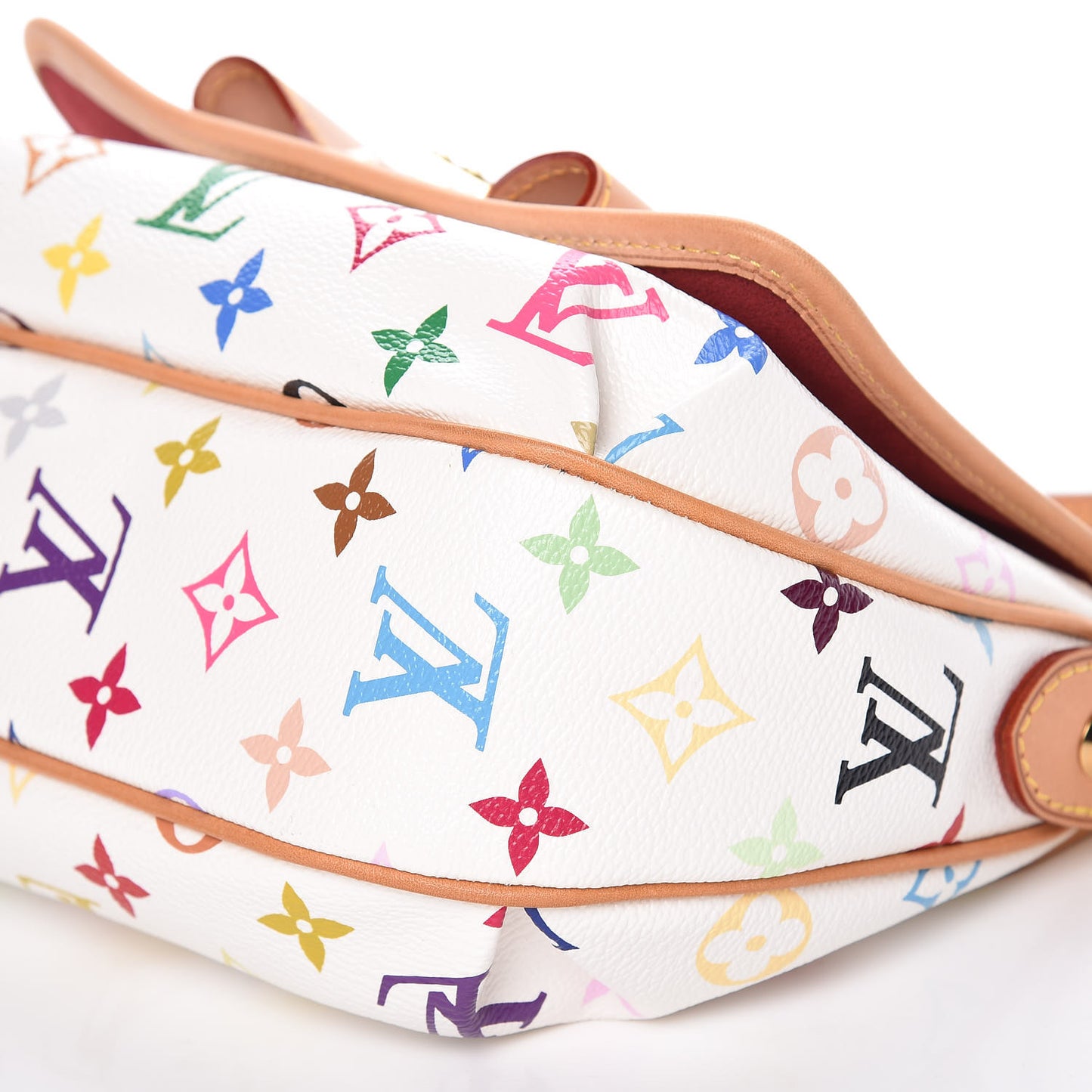 Monogram Multicolor Patti White