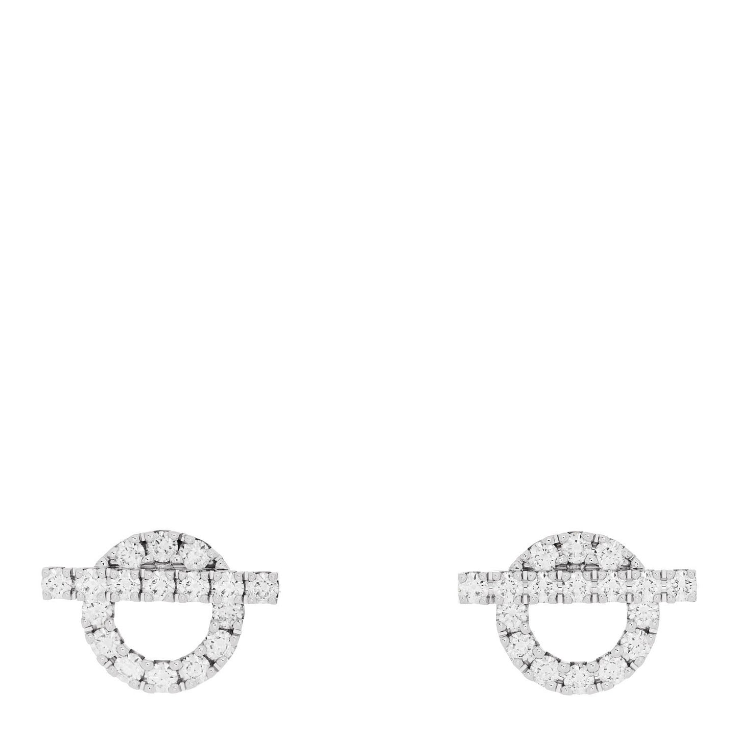 18K White Gold Diamond Finesse Earrings