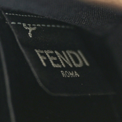 Fendi Vitello Liberty Lucido F is Fendi Medium Envelope Wallet on Chain Black 6 of 9