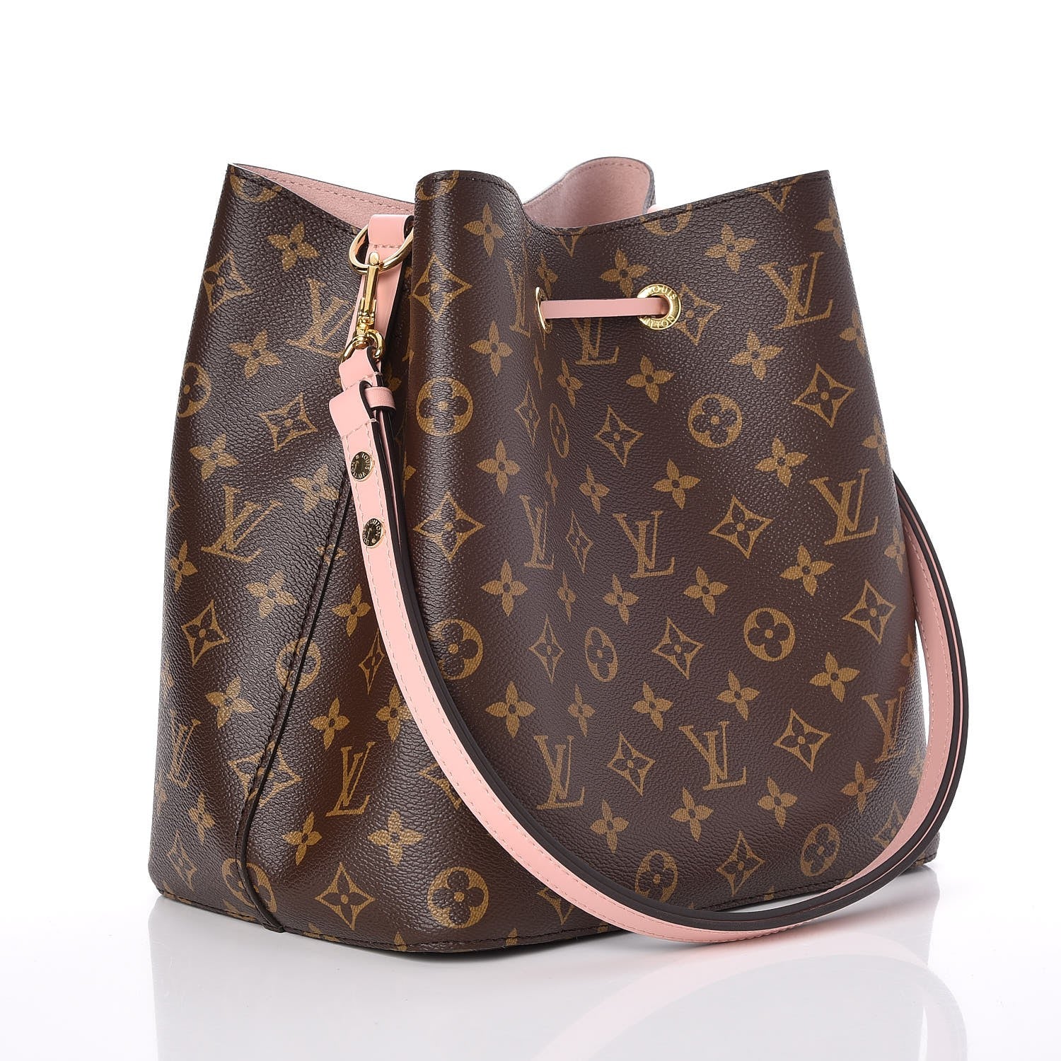 Louis Vuitton Monogram Neonoe MM Rose Poudre 3 of 8